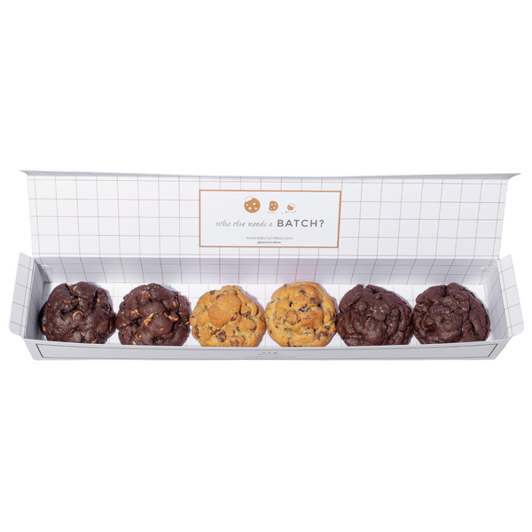 The chocolate lovers box of cookies