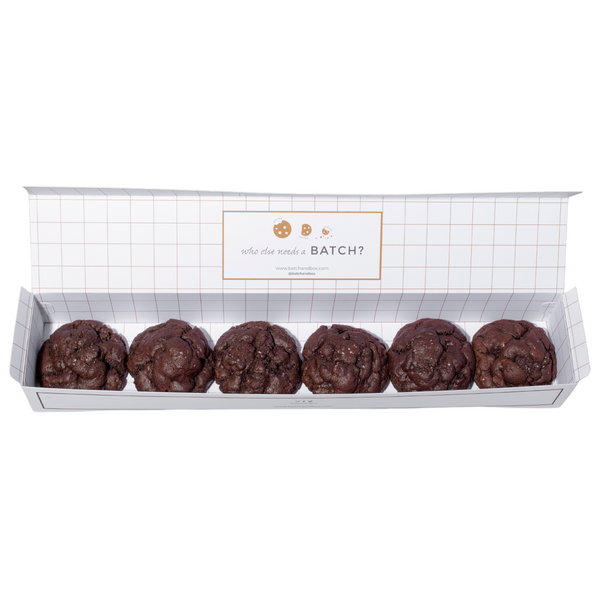 Box of chocolate cookies