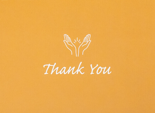 Thank You Box Sleeve